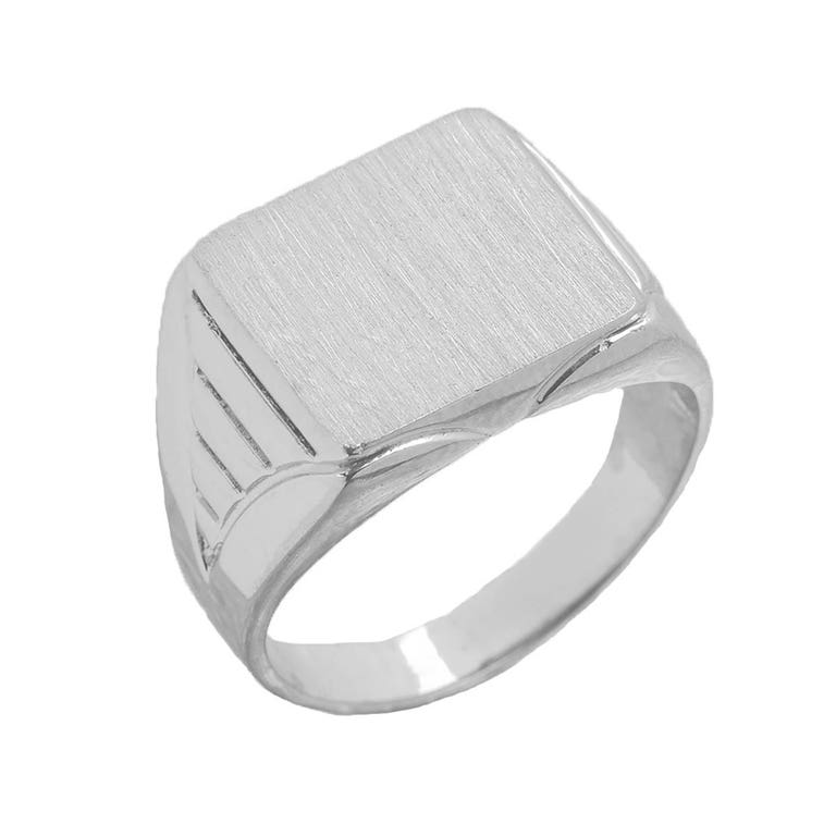 Gold Boutique Men's Ring in 9ct White Gold - GB78275W